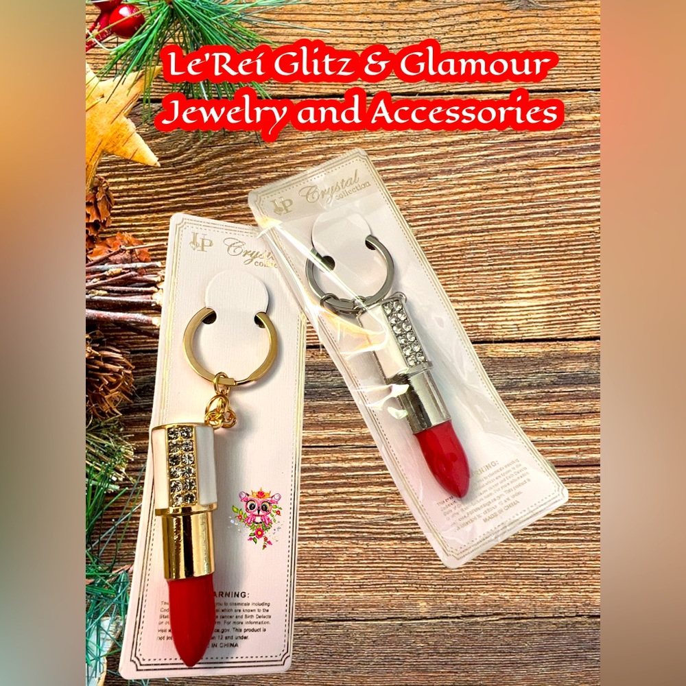 Lipstick Keychain Purse-clip